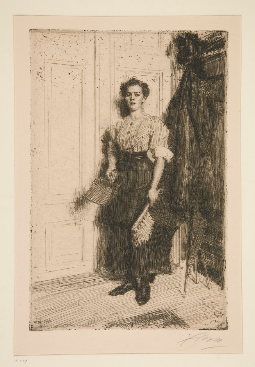 A nova empregada de Anders Leonard Zorn