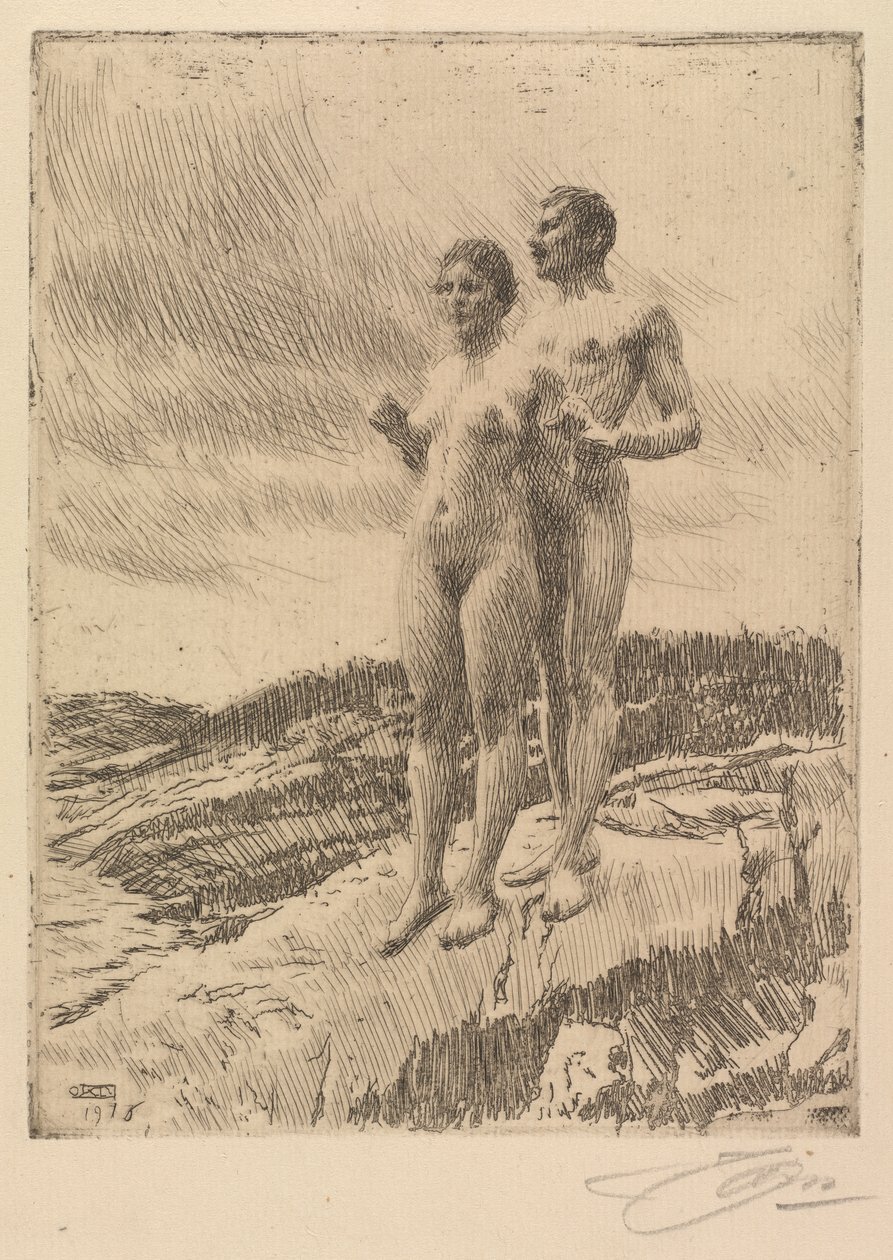 Os dois de Anders Leonard Zorn