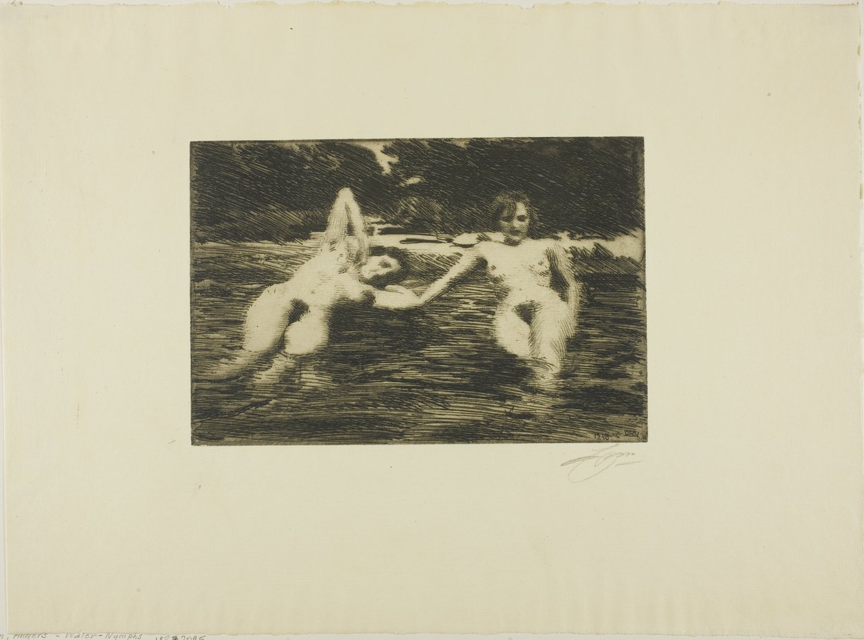Ninfas da Água de Anders Leonard Zorn