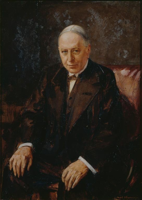 Retrato de Robert Chalmers, 1º Barão Chalmers 1858-1938 de Andre Cluysenaar