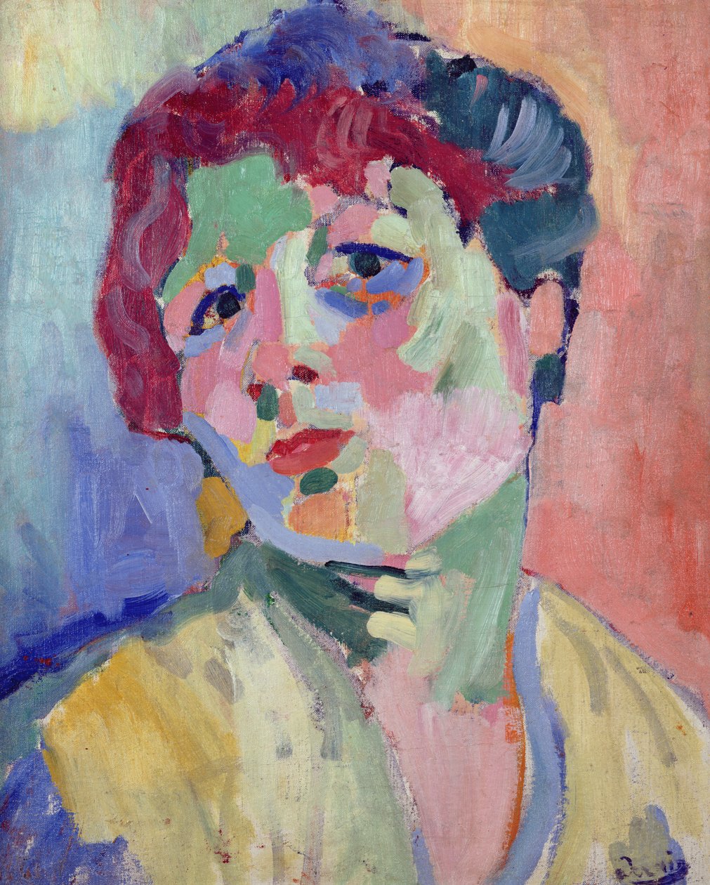 Cabeça de mulher de Andre Derain