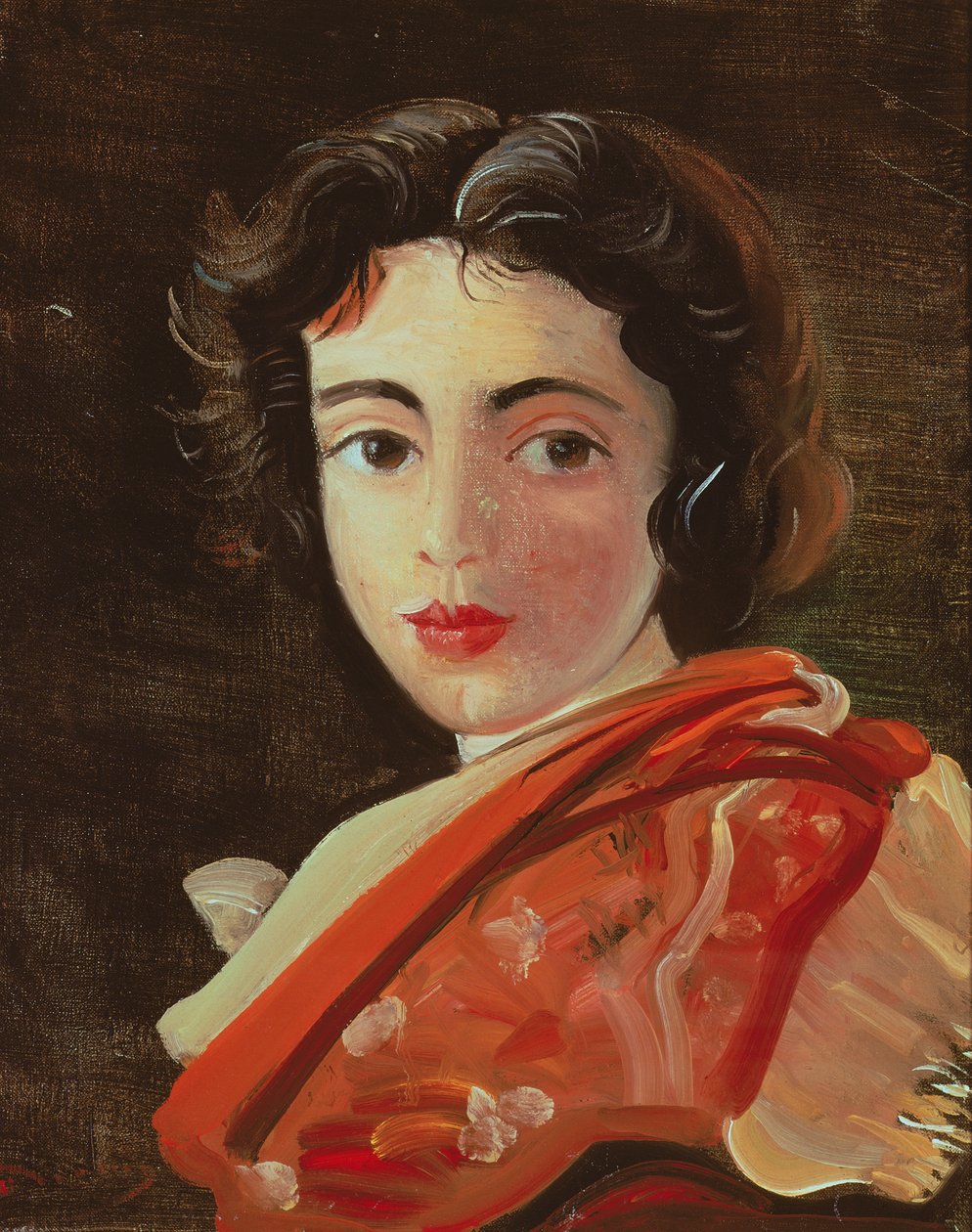 Retrato de Mlle. Aunie de Andre Derain