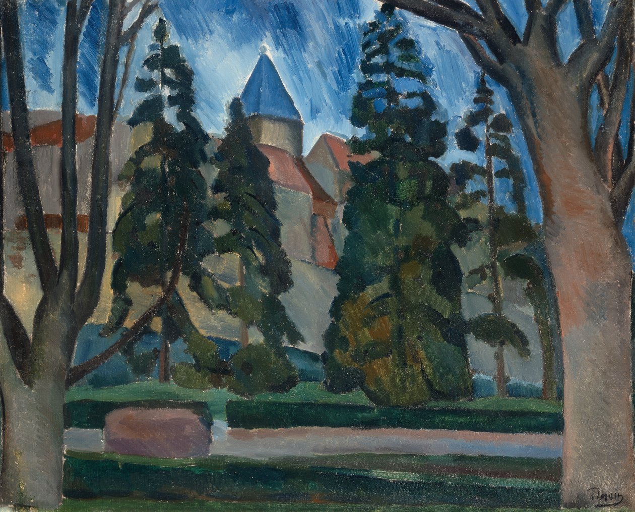 Paisagem de pedreira no Sena de Andre Derain