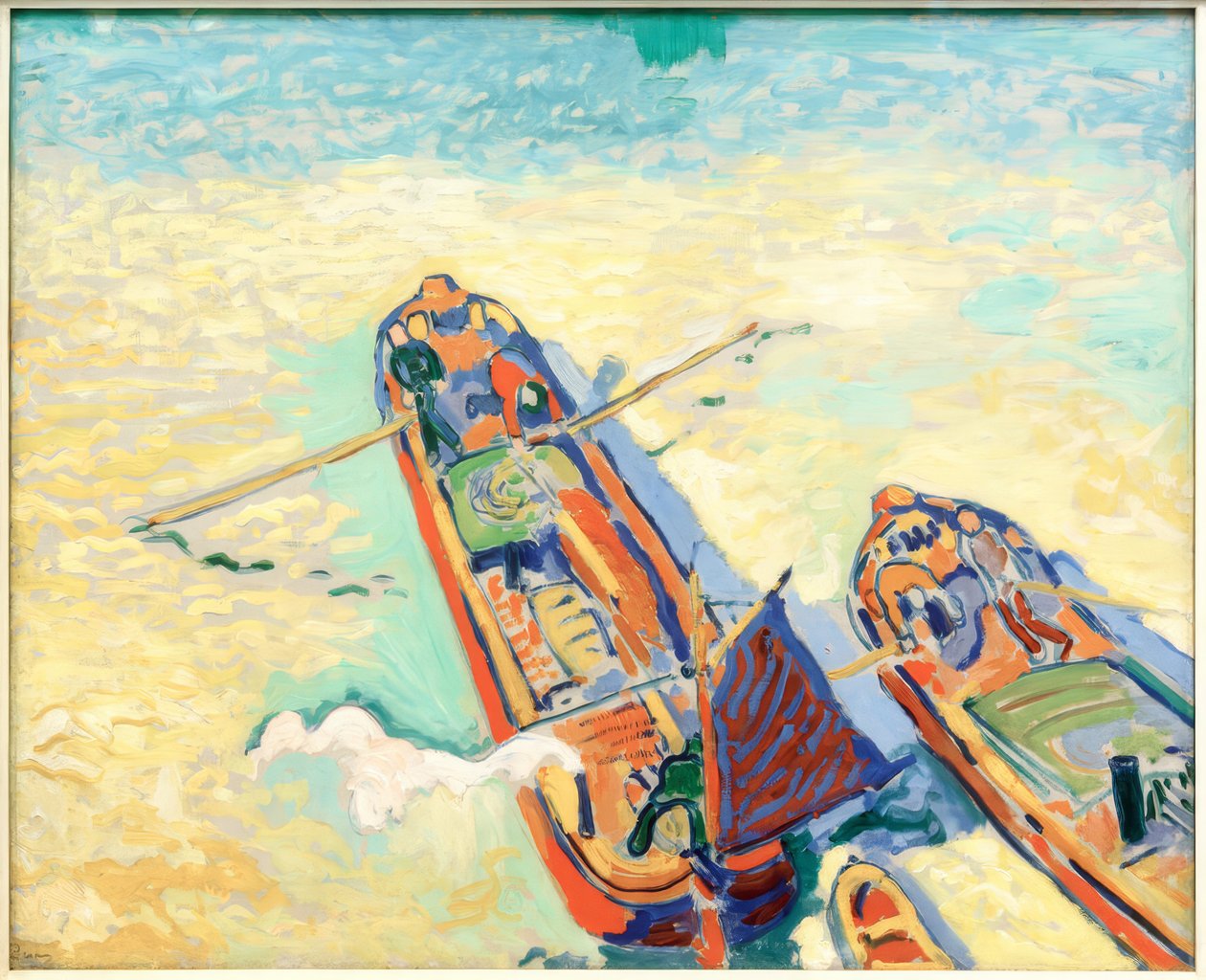 As duas barcaças de Andre Derain