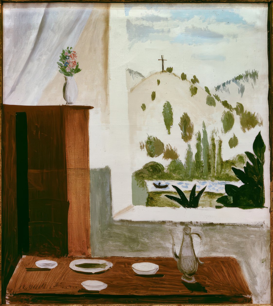 Vista da janela de Andre Derain