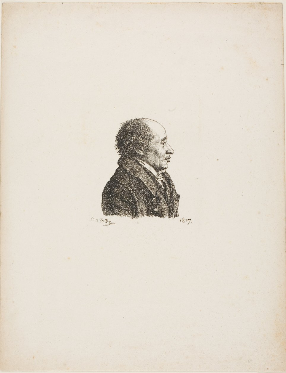 Retrato de um homem de Andre Dutertre