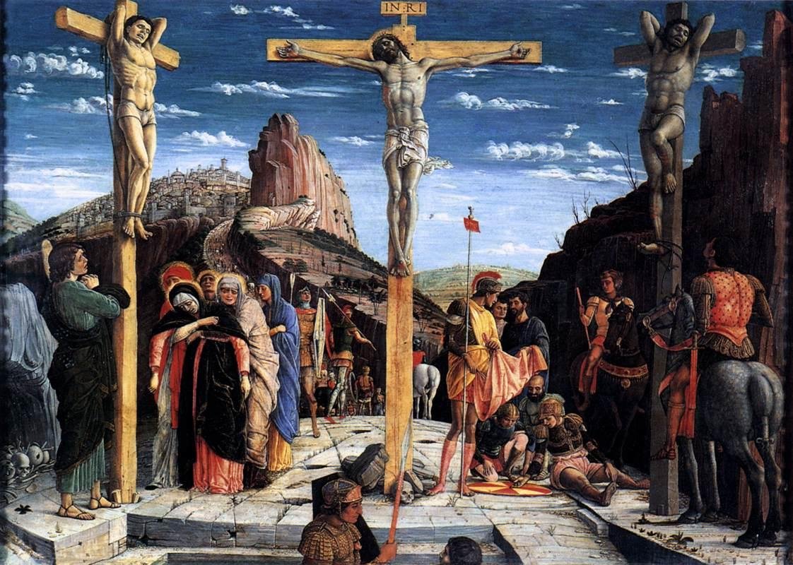 Crucificação de Andrea Mantegna