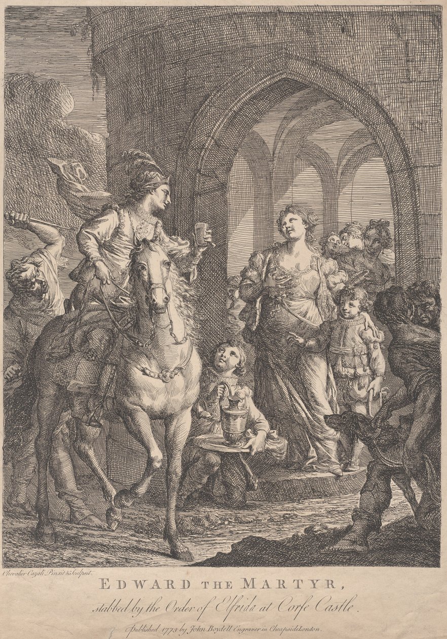 Edward, o mártir, 1773. de Andrea Casali