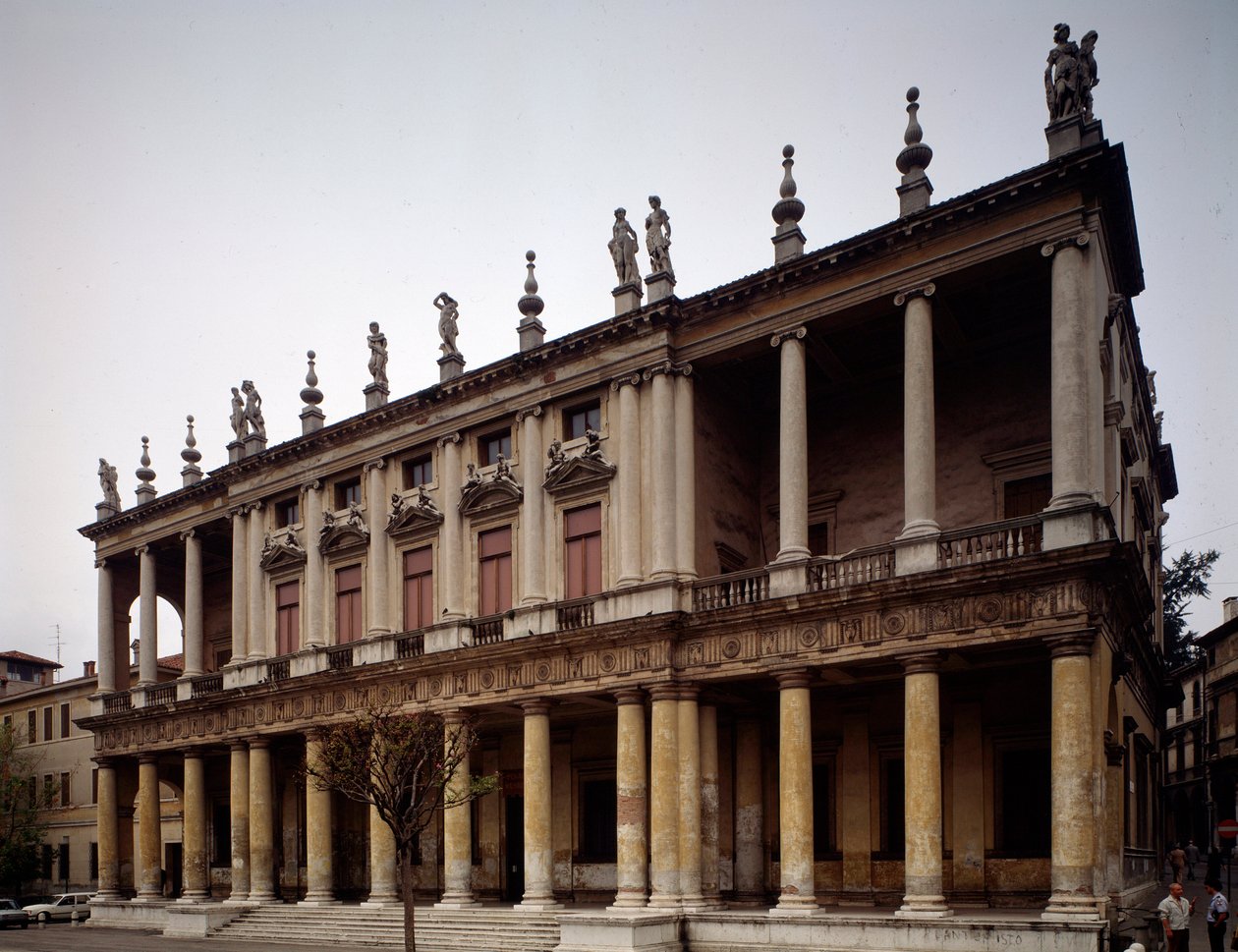 Fachada do Palácio Chiericati de Andrea Palladio