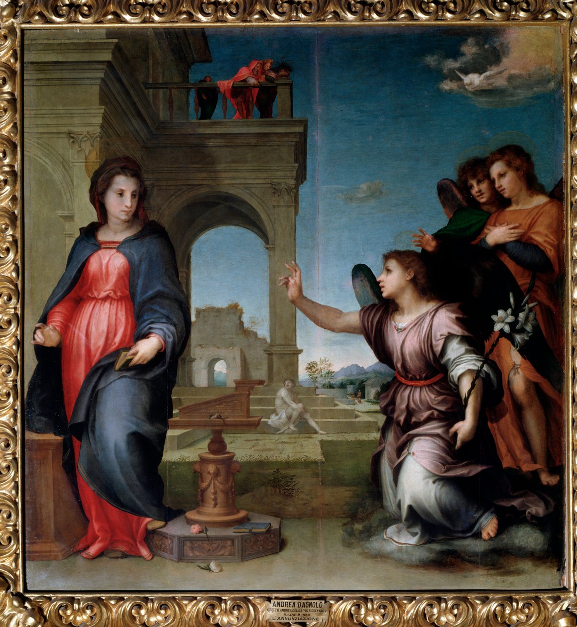 A Anunciação (Pintura de Andrea del Sarto