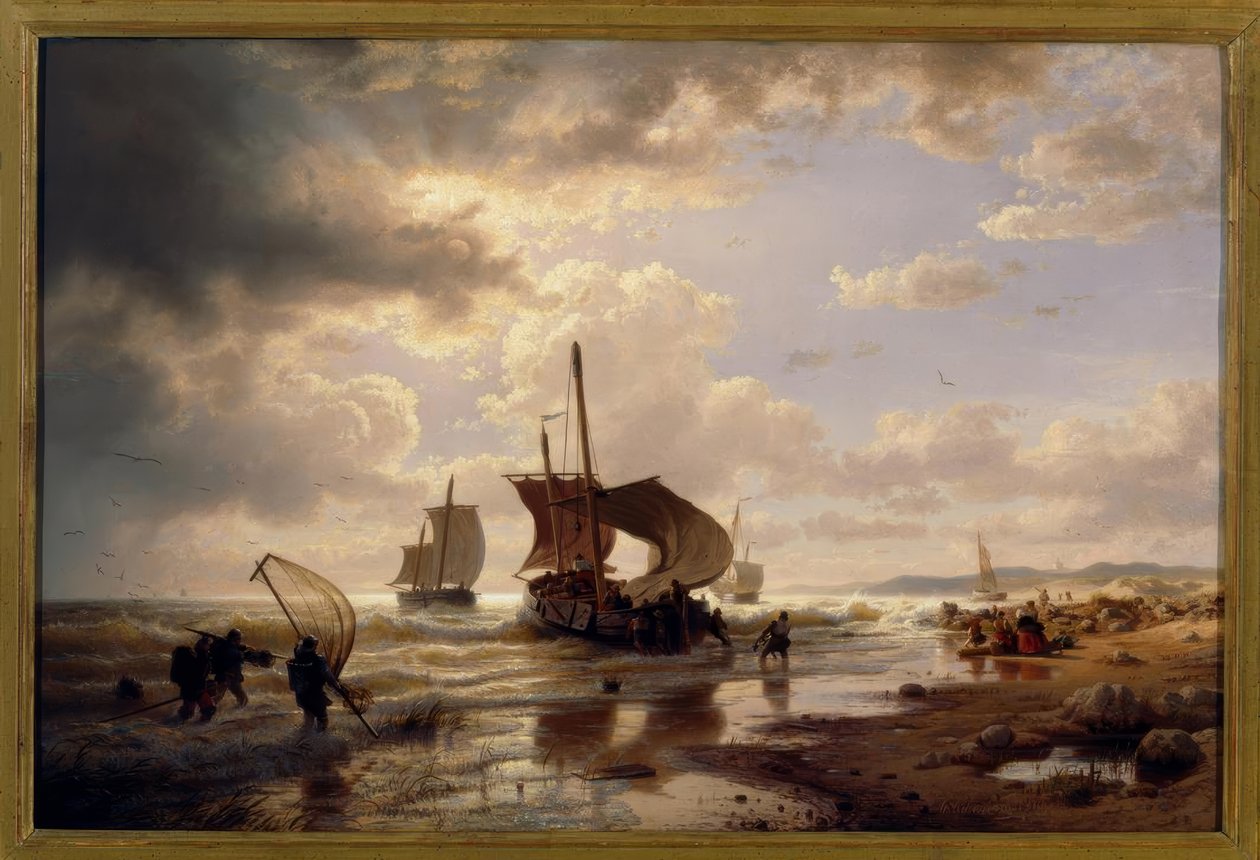 A.Achenbach, tempo limpo de Andreas Achenbach