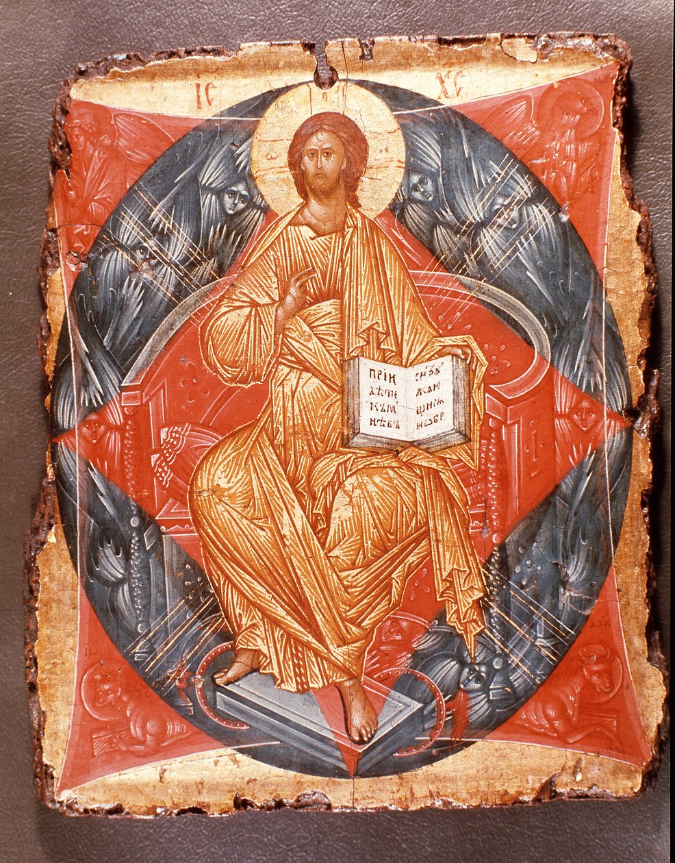 Ícone (tempera no painel) de Andrei Rublev