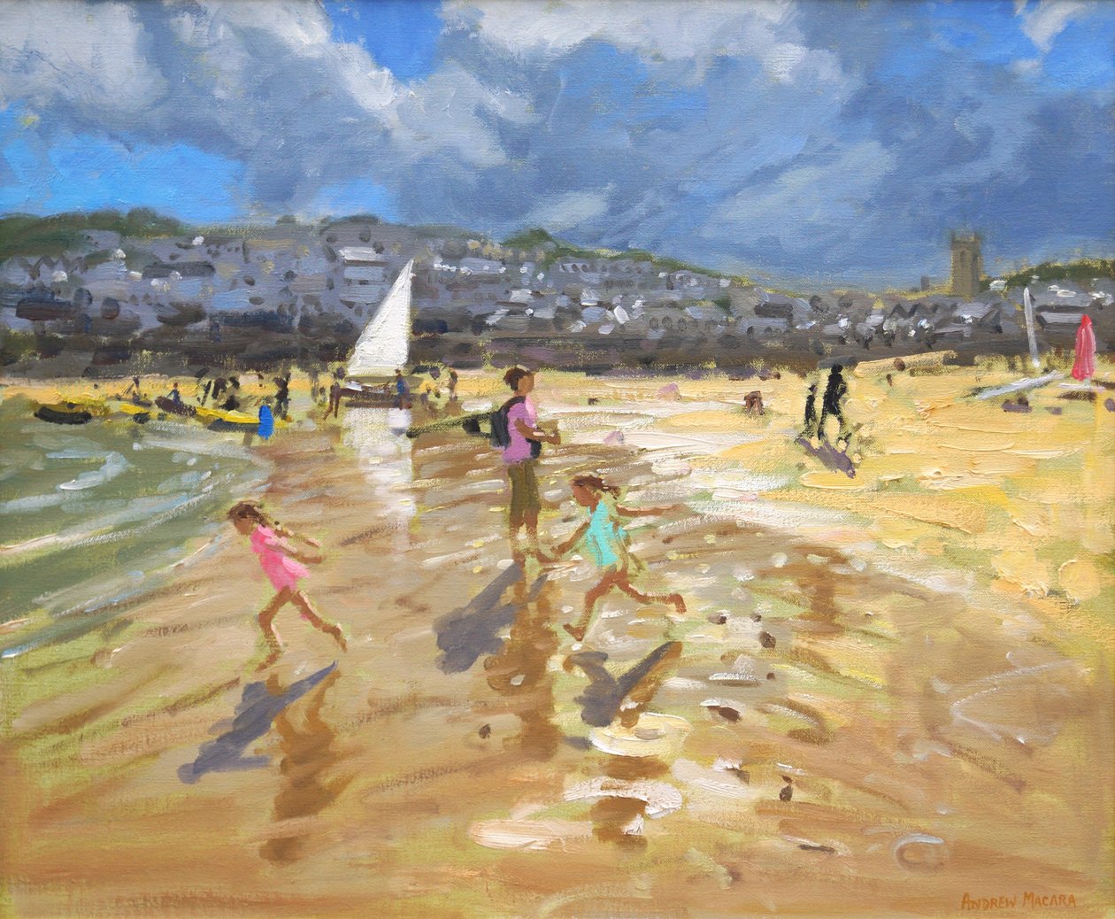 Agosto em St Ives 2013 de Andrew Macara