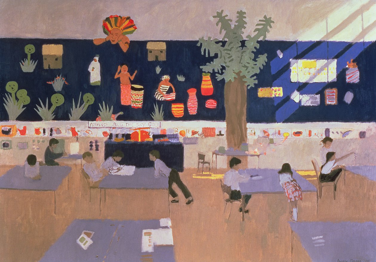 Sala de Aula, Derby, 1985 de Andrew Macara