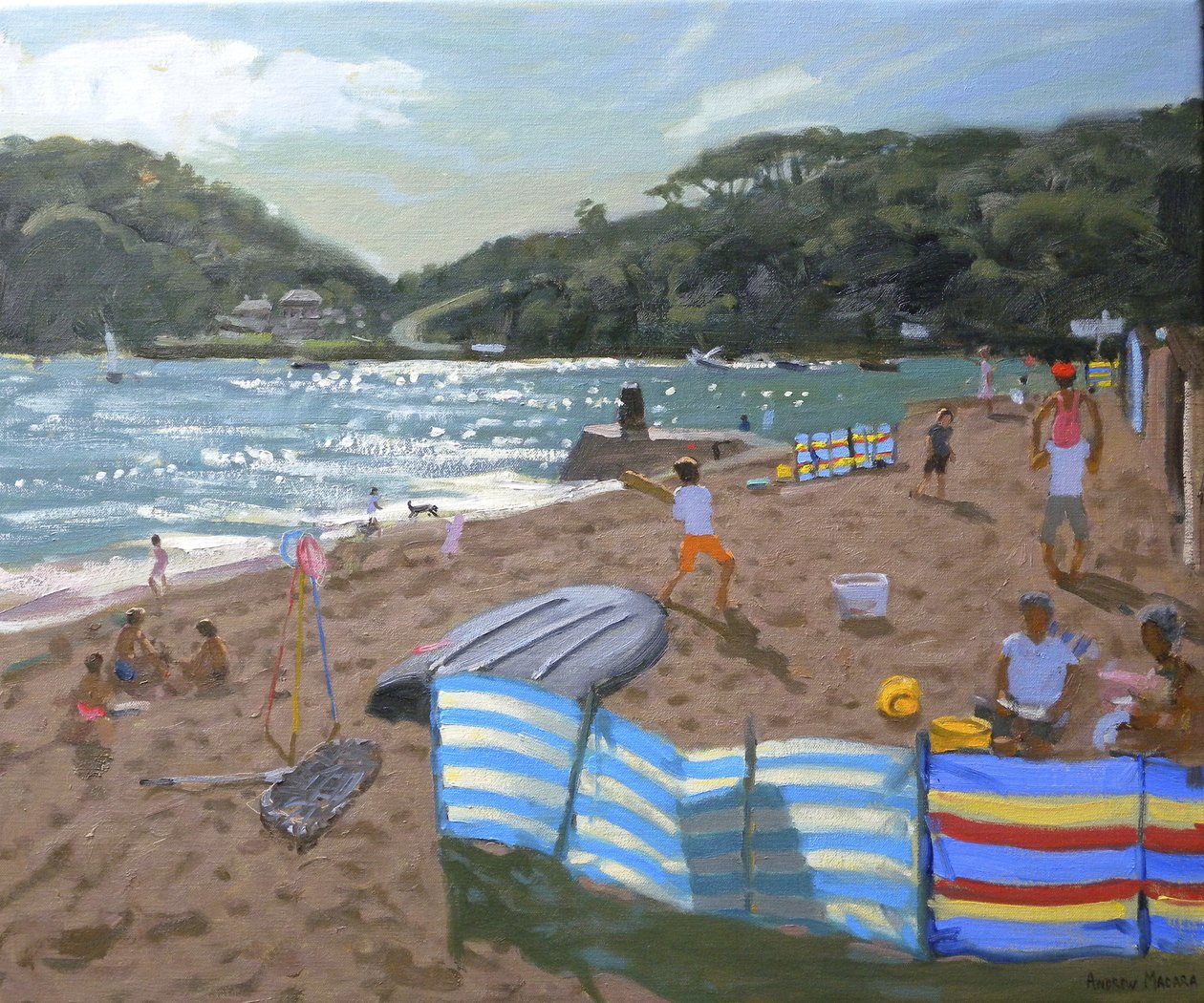 Críquete, Teignmouth, de Andrew Macara