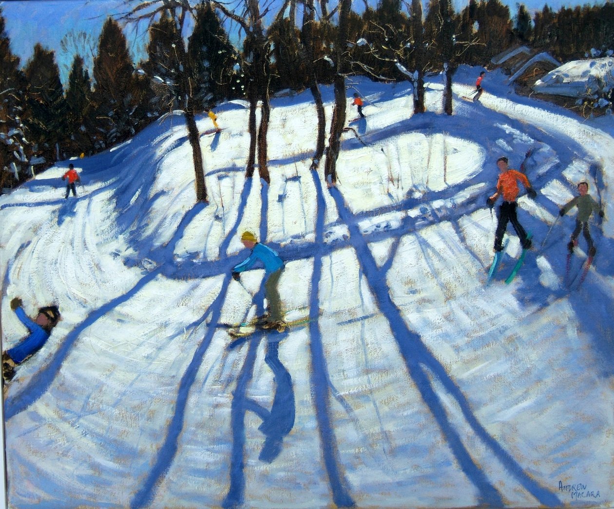 Trilha Sinuosa, Morzine de Andrew Macara