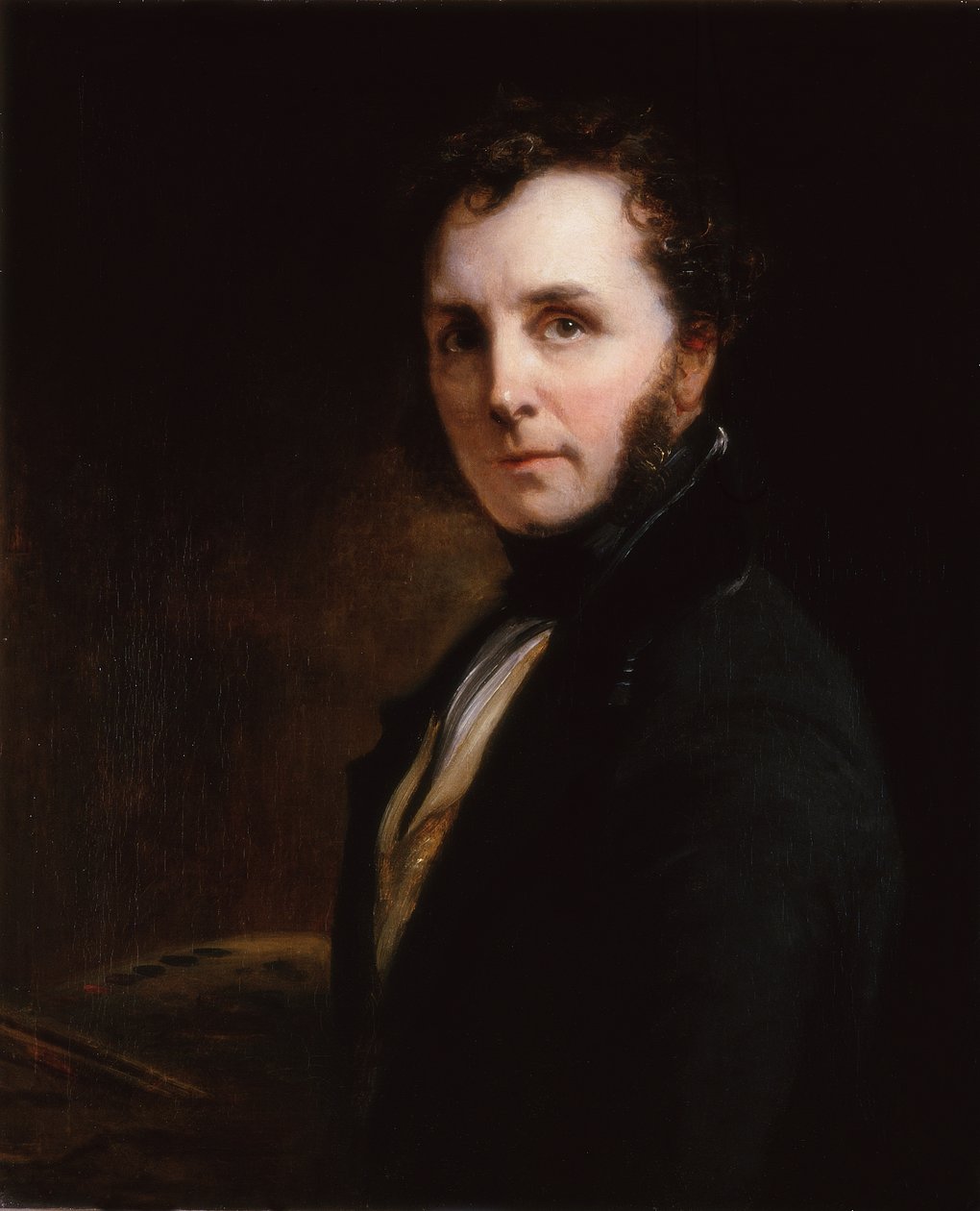 Auto-retrato, c.1826-1828 de Andrew Morton