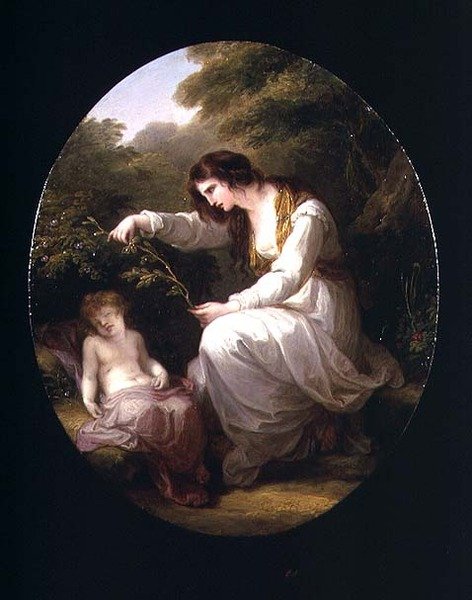 Cleone de Angelica Kauffmann