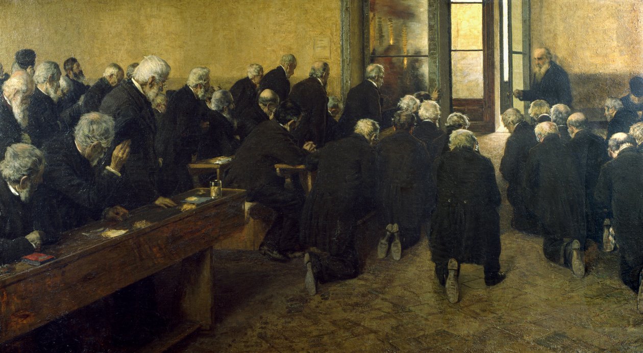 O Viaticum, 1884 de Angelo Morbelli
