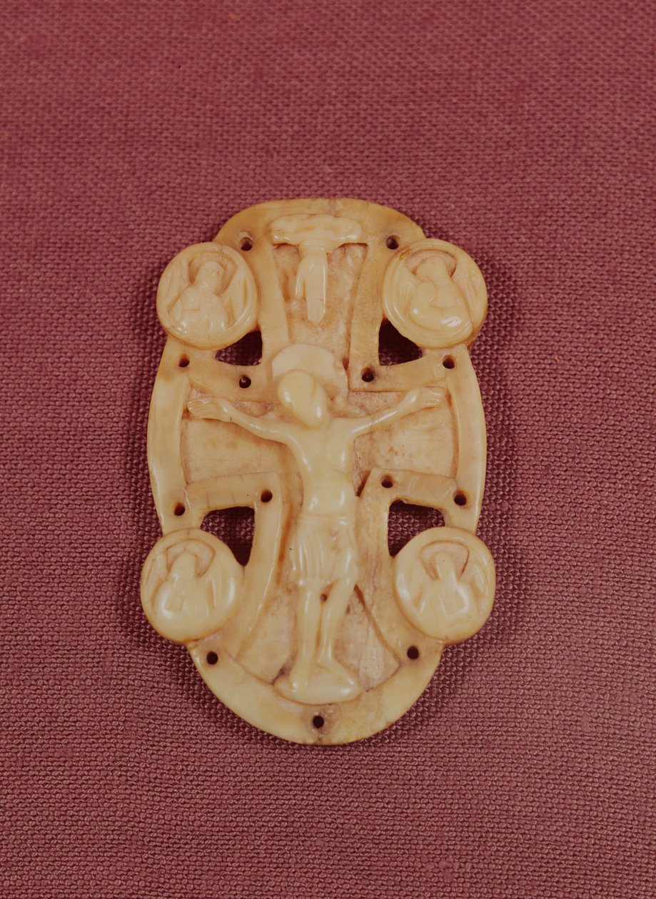Cruz relicário de Anglo Saxon
