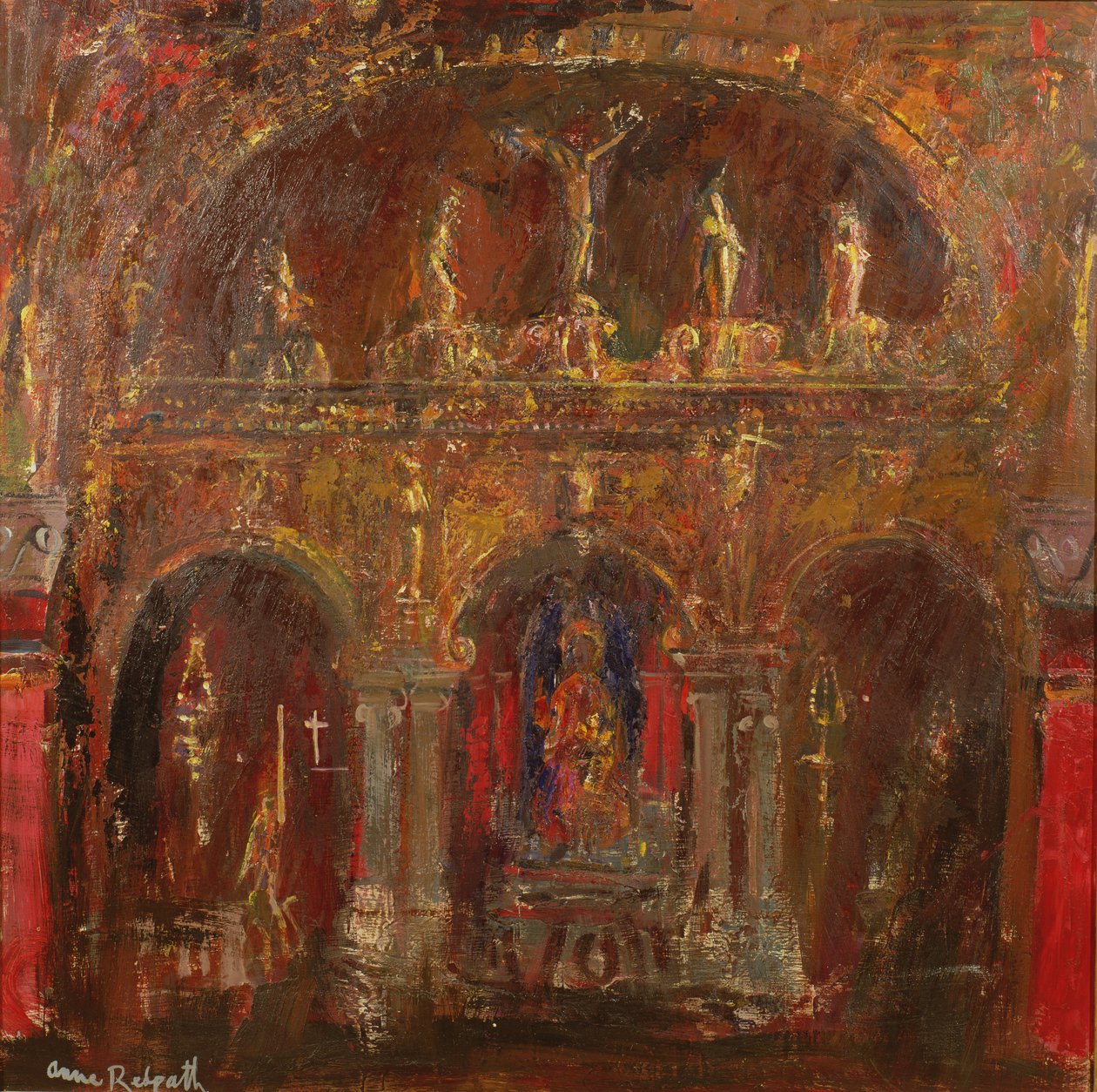 Tela de capota, Torcello de Anne Redpath