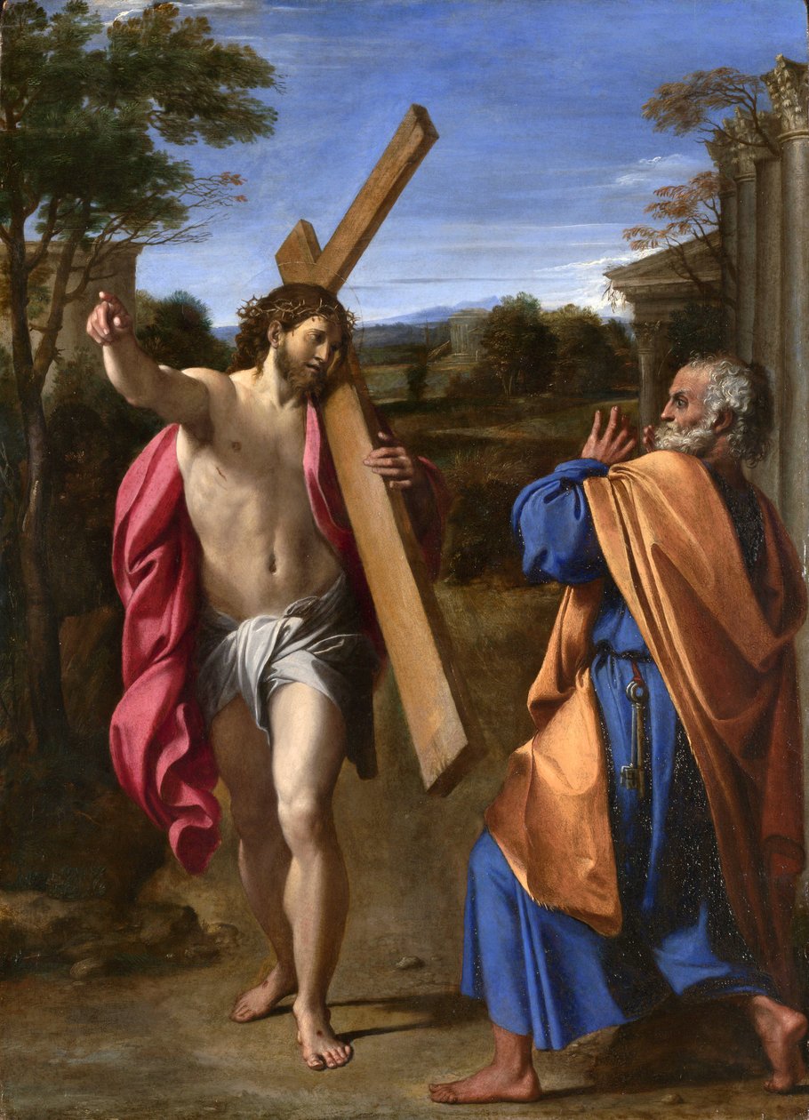 Senhor, para onde vais de Annibale Carracci