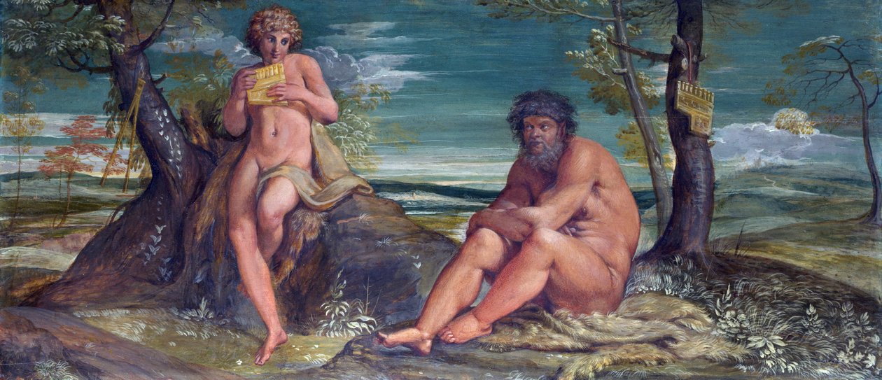 Marsyas e Olympus de Annibale Carracci