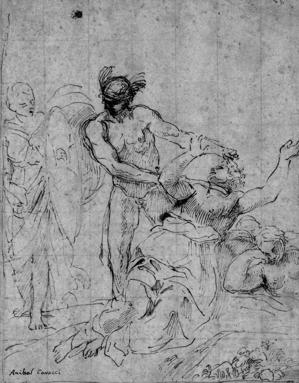 Perseu matando a Medusa de Annibale Carracci