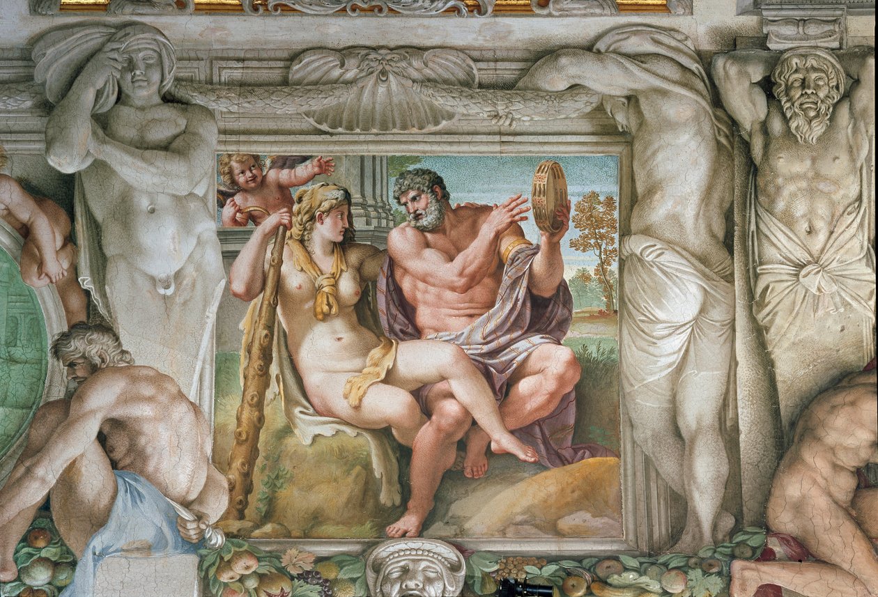 Heracles e Iole (Fresco de Annibale Carracci