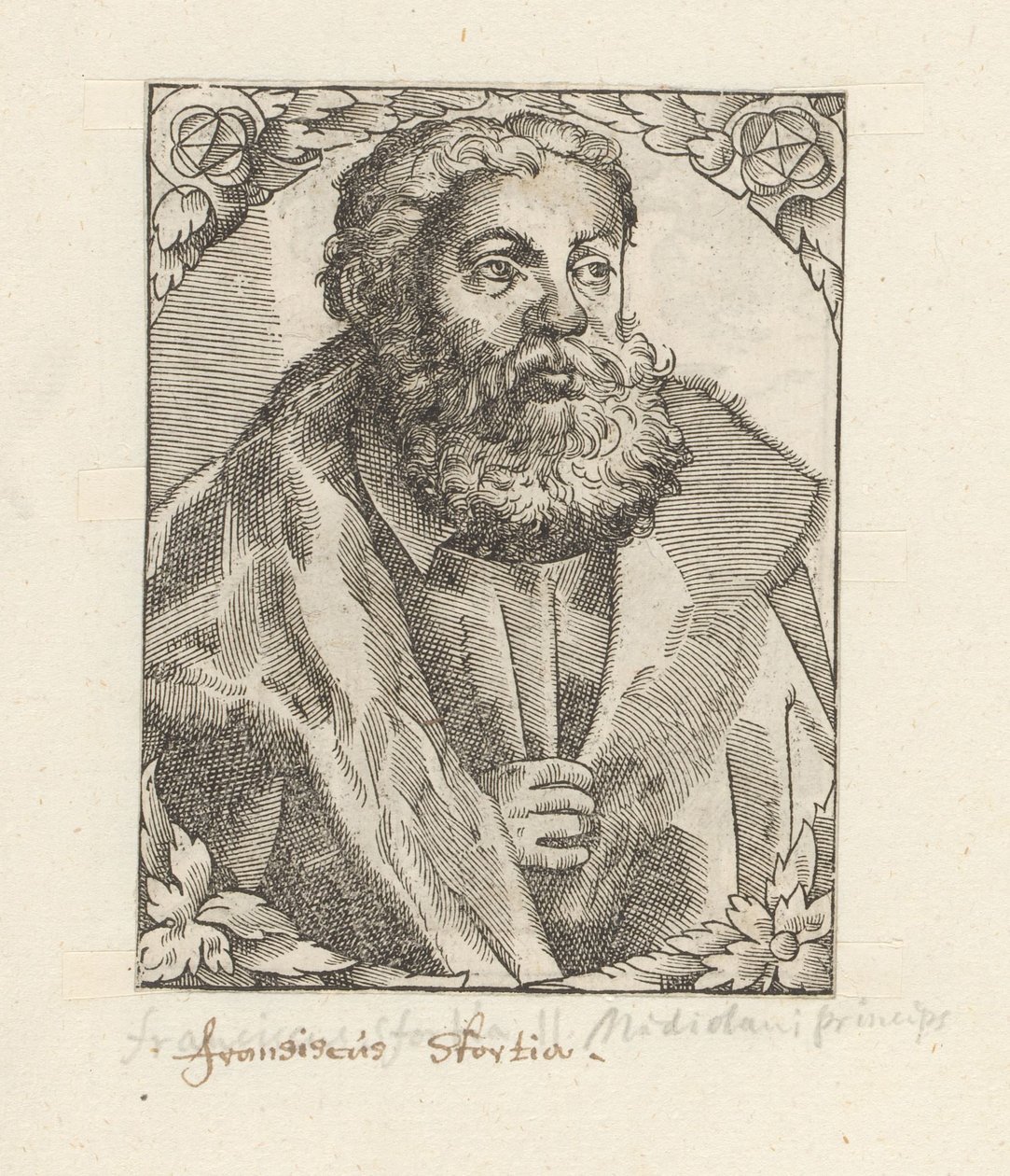 Retrato de Francesco II Sforza de Anonymous
