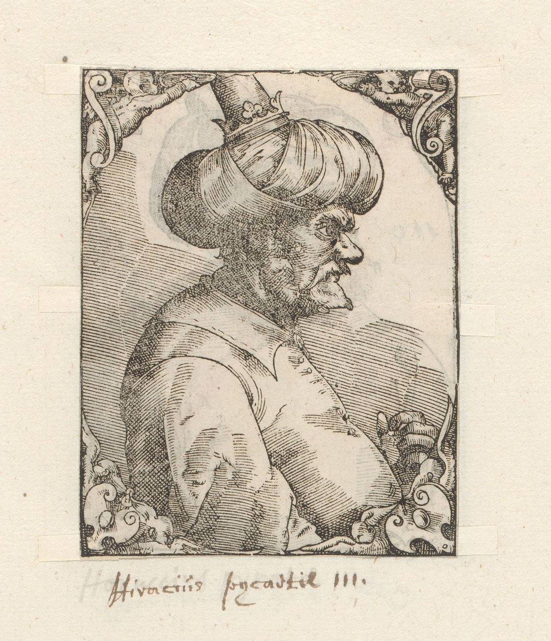 Retrato de Horuccius Barbarosso de Anonymous