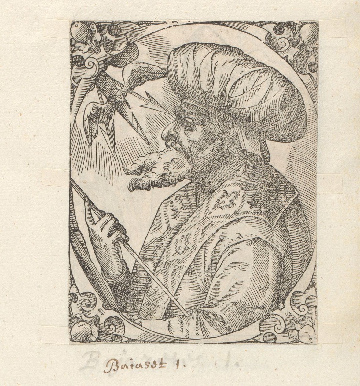 Porter van sultão Bayezid I de Anonymous