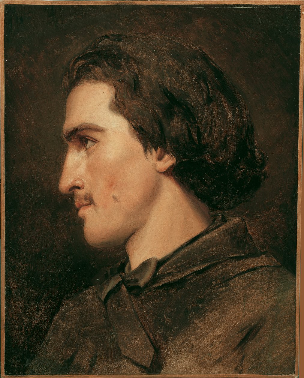 auto-retrato (?) de Anselm Feuerbach