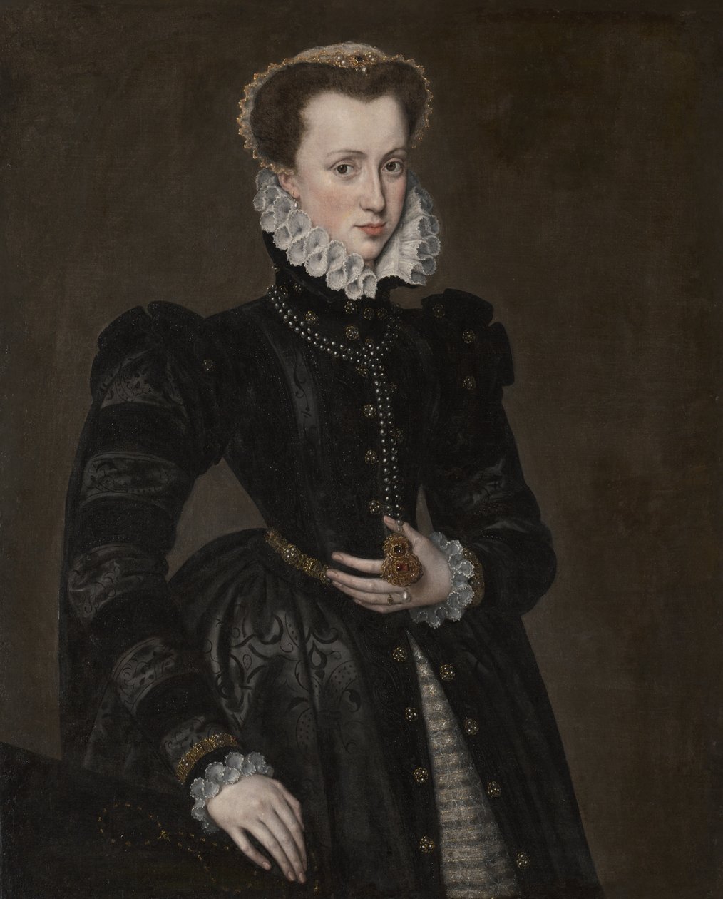 Retrato de uma dama da corte de Anthonis Mor