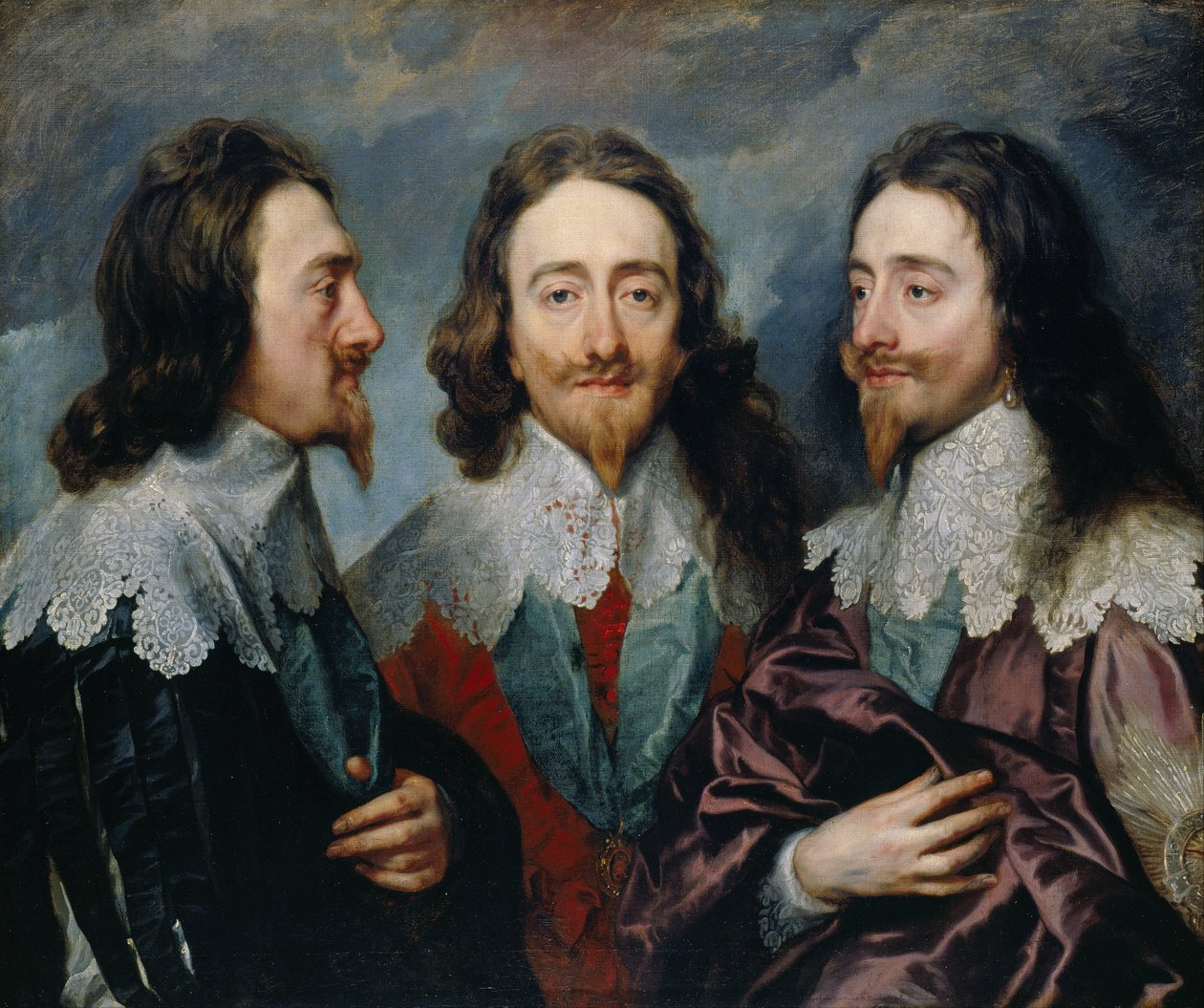 Carlos I (1600-49) de Anthony van Dyck