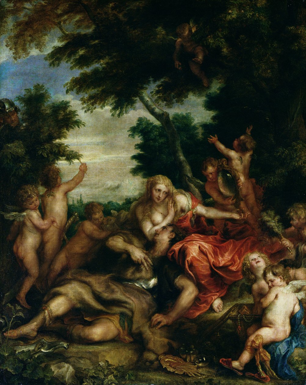 Rinaldo e Armida de Anthony van Dyck