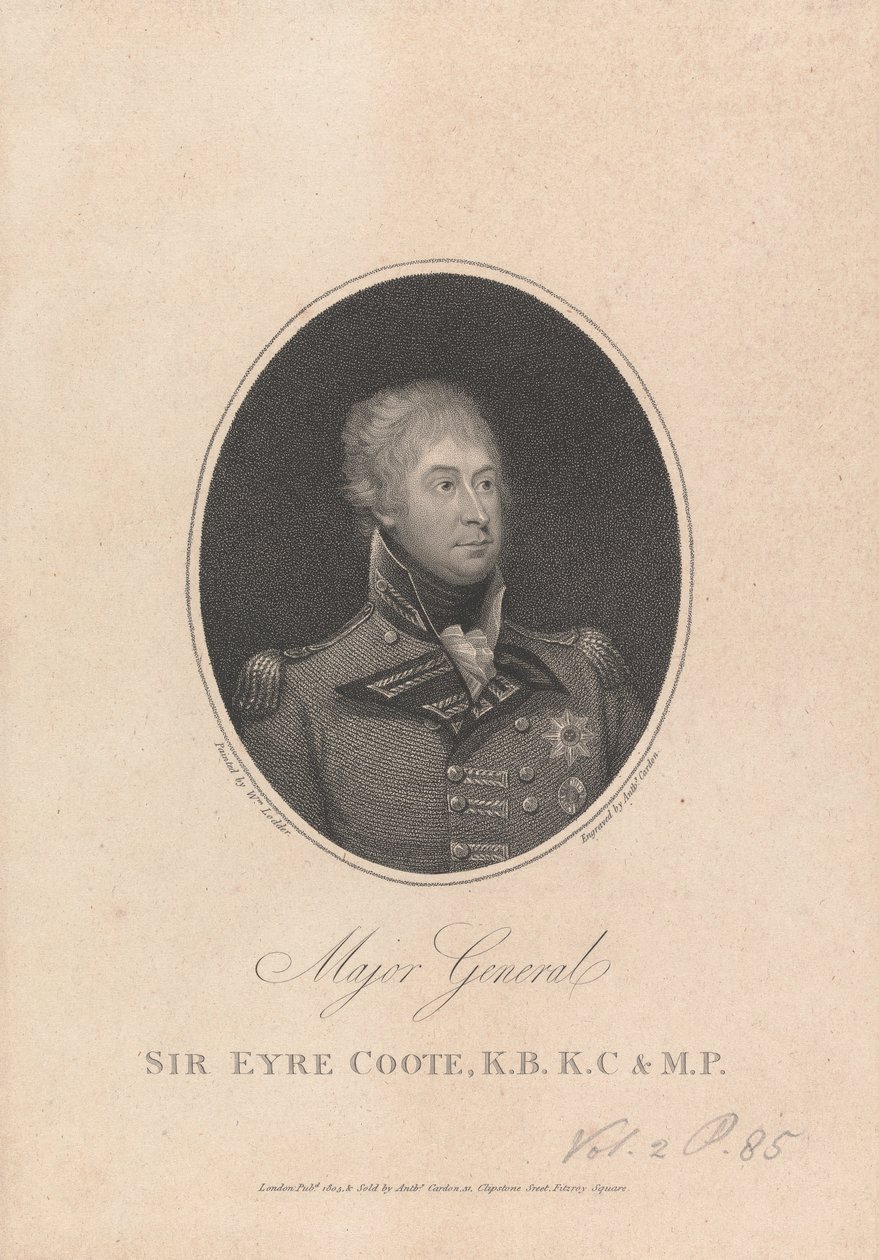 Sir Eyre Coote de Anthony Cardon