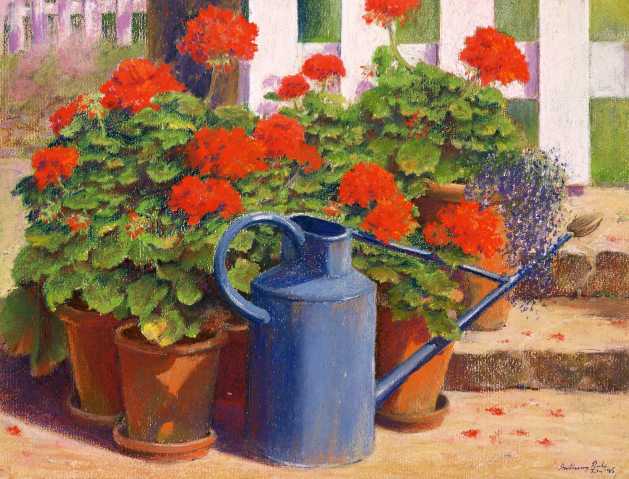 O regador azul, 1995 de Anthony Rule