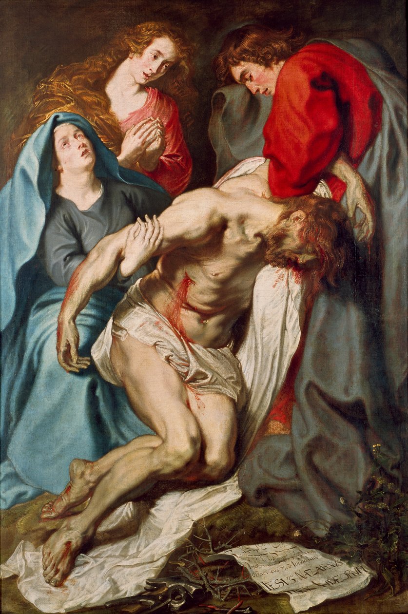 A Deposição, c1619 de Anthony van Dyck