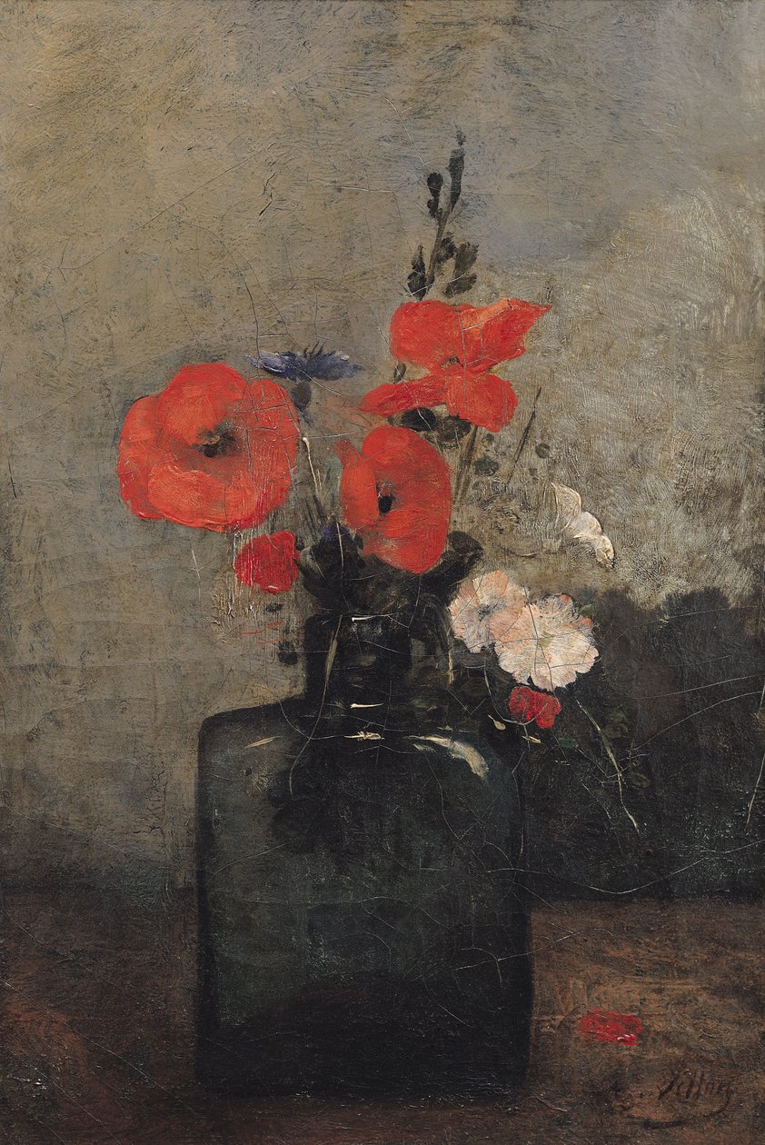 Flores, 1857 de Antoine Vollon