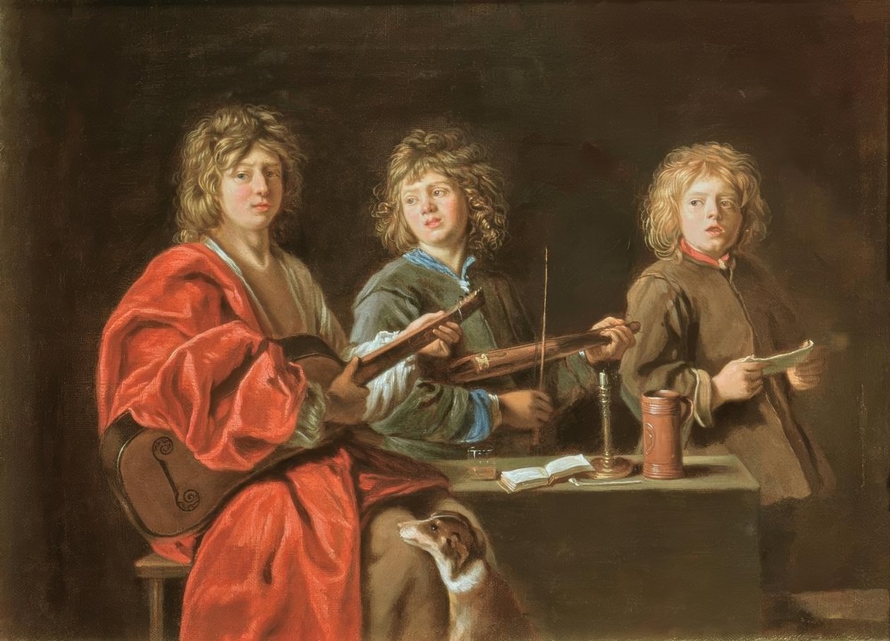 Os cantores de Antoine Le Nain