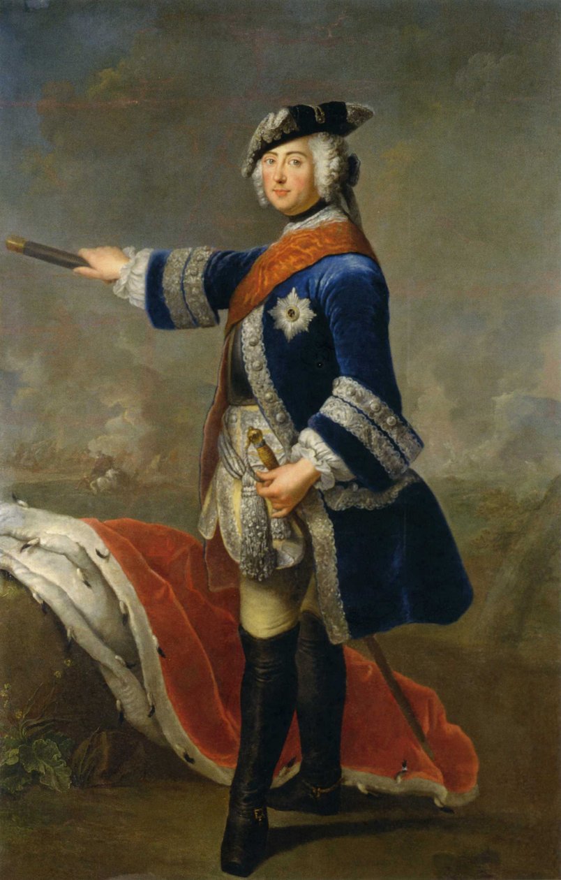 Friedrich II (Pesne) de Antoine Pesne