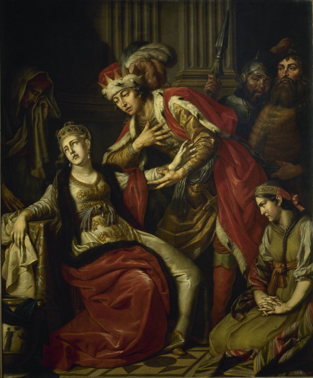 Vladimir e Rogneda de Anton Pavlovich Losenko