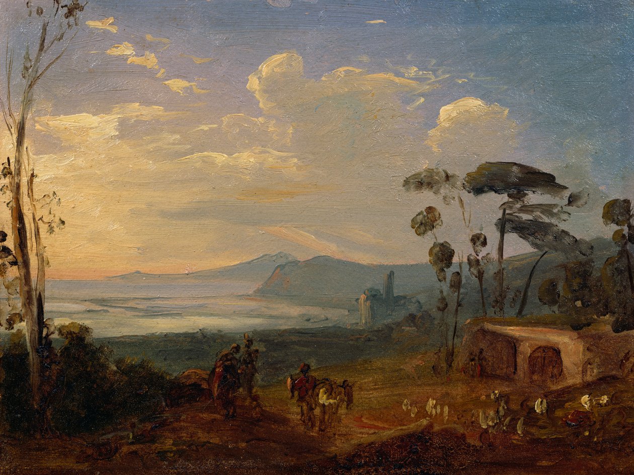 Bacoli e Campo Miseno de Anton Sminck Pitloo
