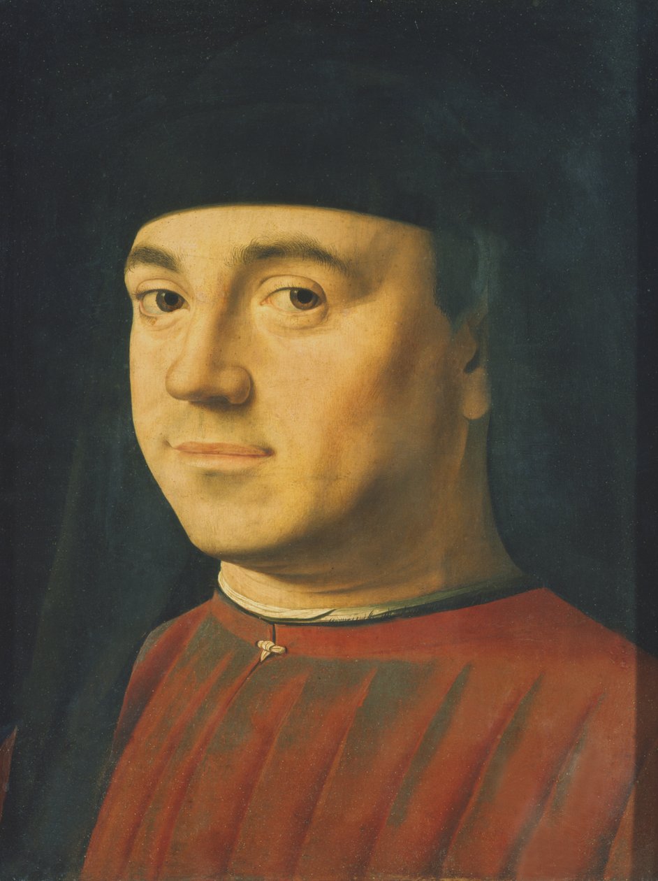 Retrato de um homem de Antonello da Messina