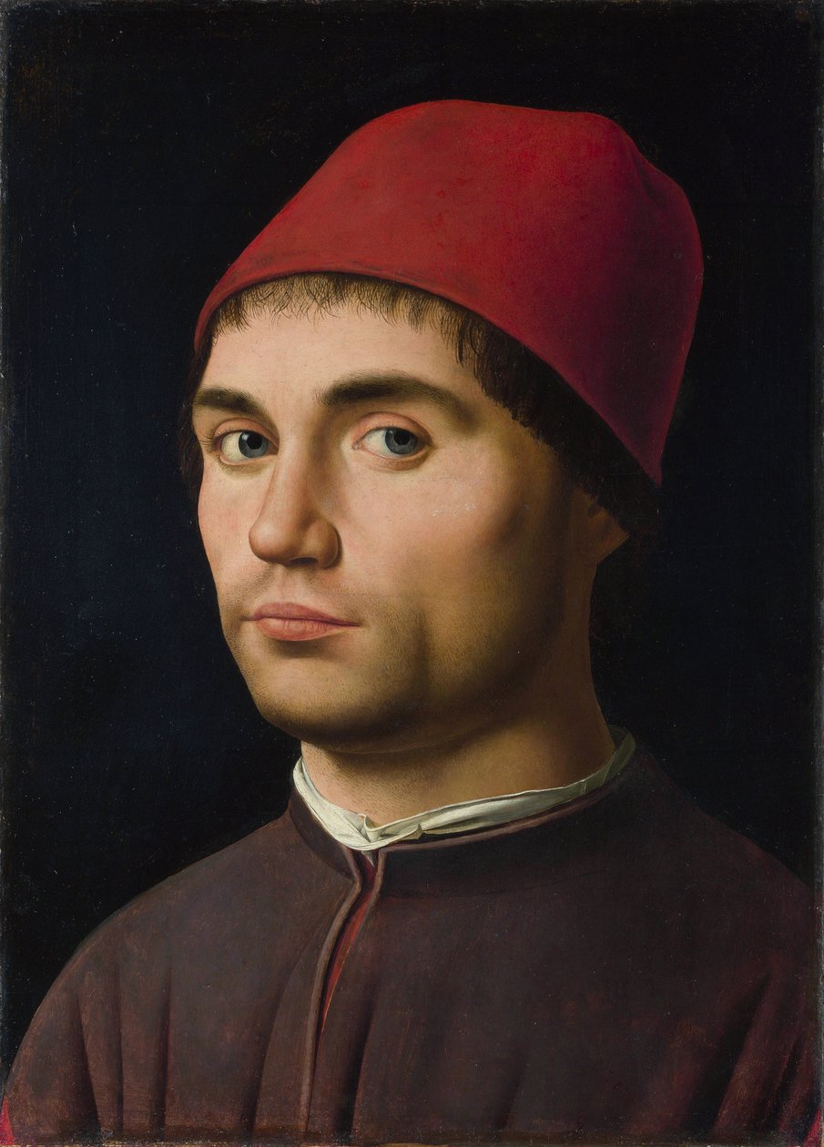 Retrato de um homem de Antonello da Messina