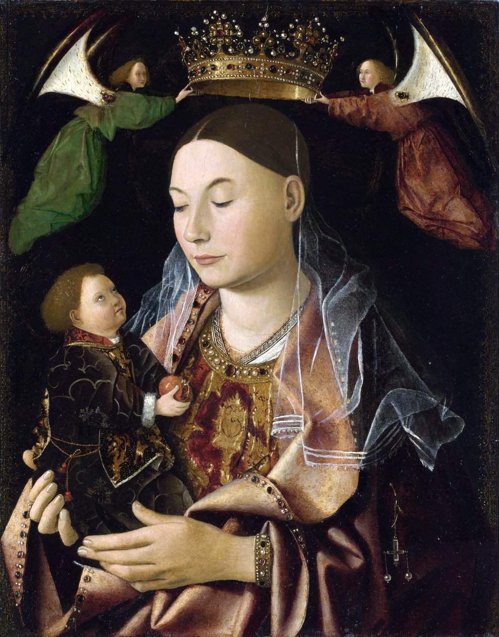 A Virgem e o Menino de Antonello da Messina