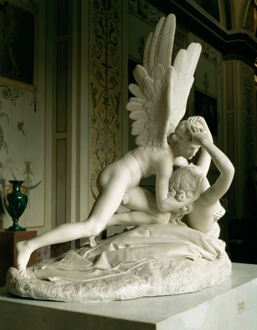 Cupido e Psique, 1796 (mármore) de Antonio Canova