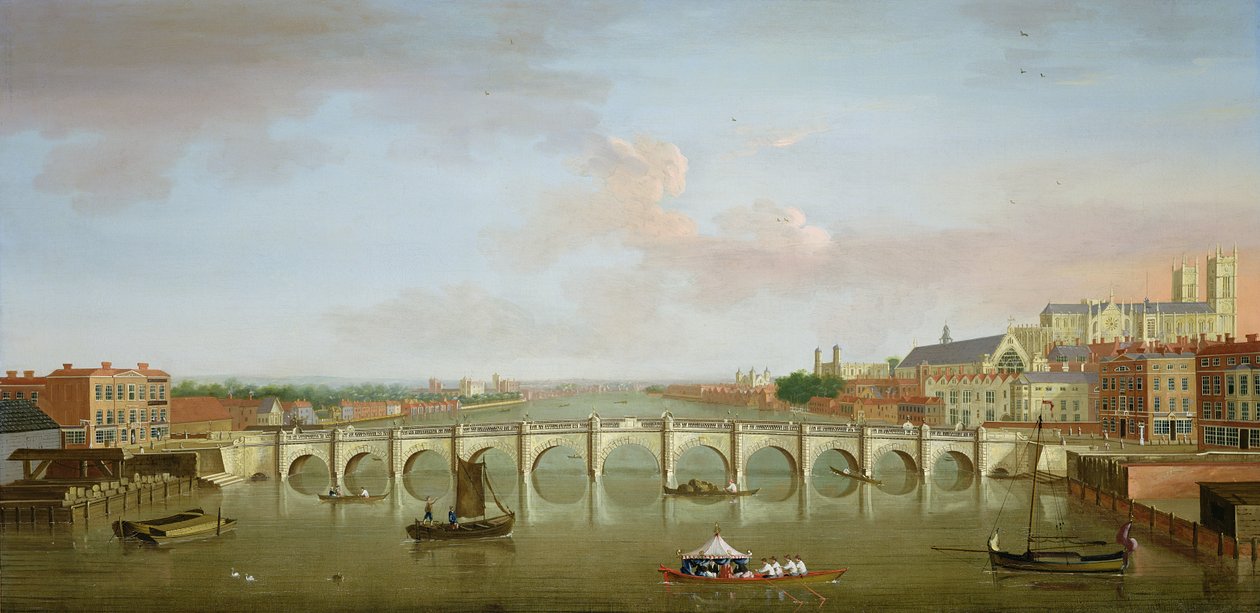 Ponte de westminster de Antonio Joli