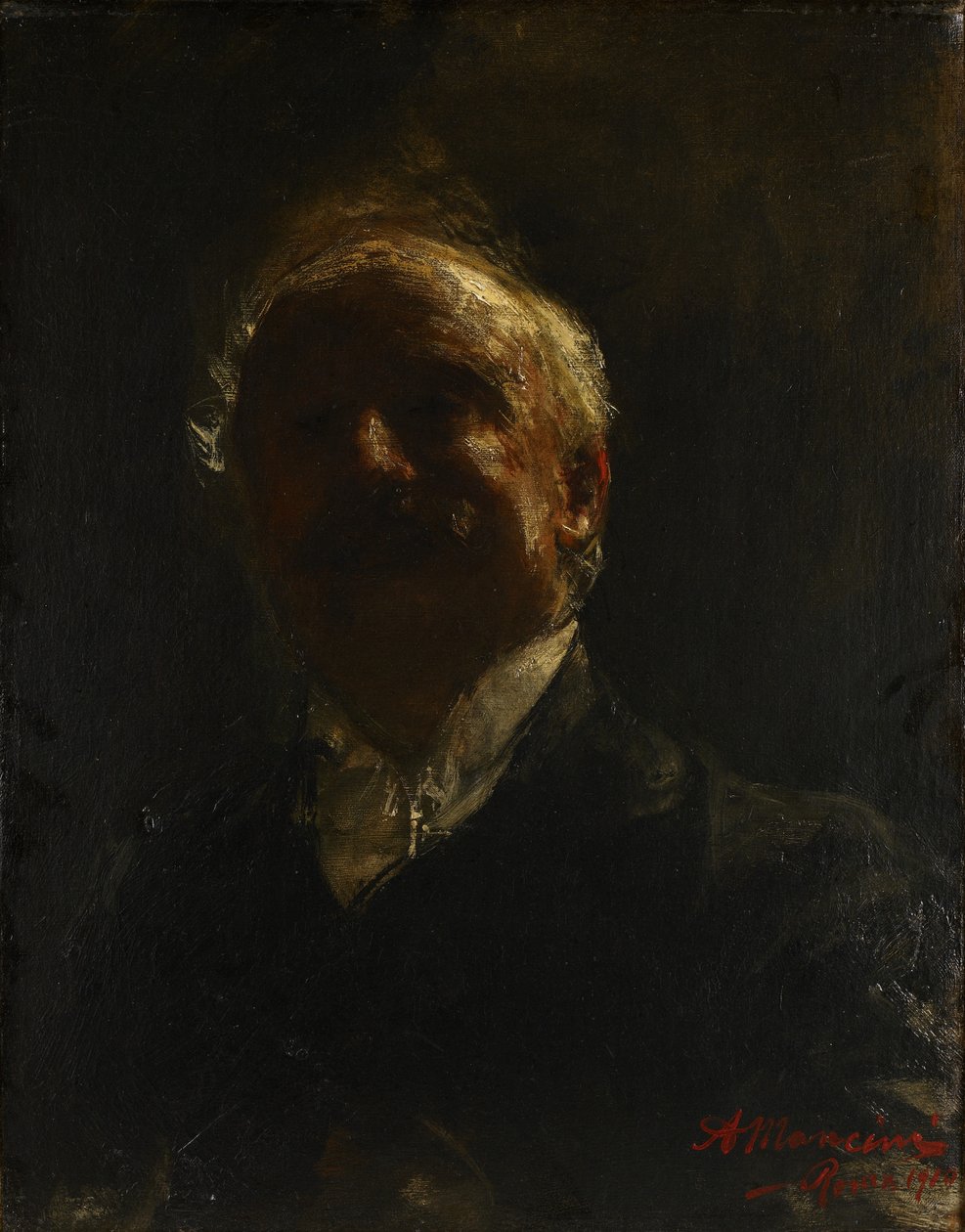 Auto-retrato, 1910 de Antonio Mancini